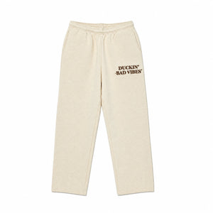 DUCKIN BAD VIBES EMBROIDERED SWEATPANTS