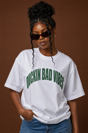 DUCKIN BAD VIBES ARCH PREMIUM TEE